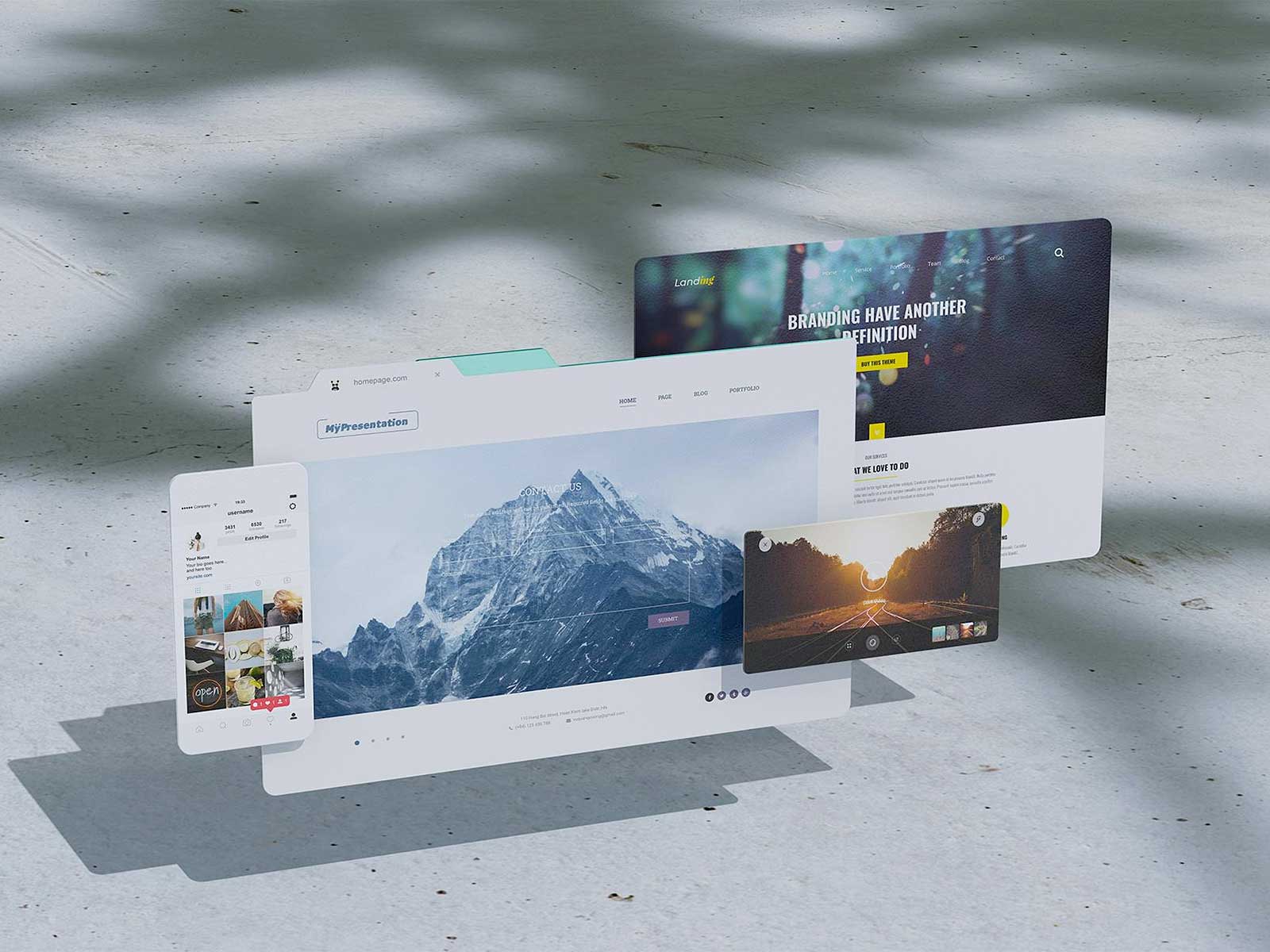 Website in a week development illustration